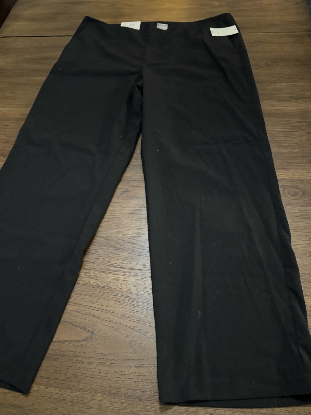 a new day Black Straight-Leg Casual Pants for Kids